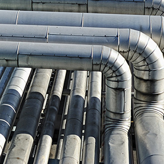 Oil Refinery and Pipeline